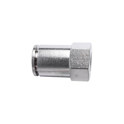 Metal Pu Fitting Straight 12mm 1/8' F
